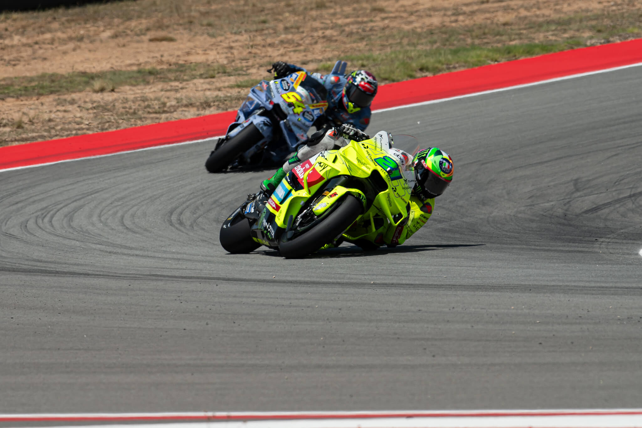 Franco Morbidelli Relishes Thrilling Battle with Aldeguer at 2025 Aragon MotoGP